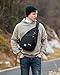 WATERFLY Sling Bag Crossbody Backpack: Over Shoulder Daypack Casual Cross Chest Side Pack
