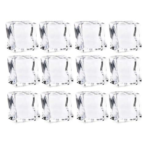 Glaçons Acrylique Décoration Mariage et Cubes Transparents pour Vase
