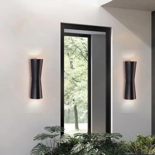 Apliques con doble cabezal y lámpara de pared LED 10W exterior de diseño impermeable 4