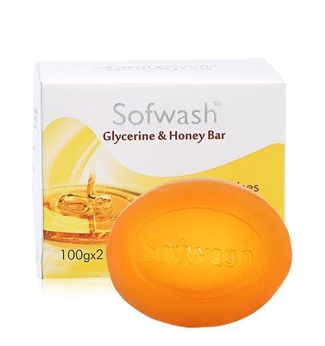 Modicre Sofwsh Glycerine & Honey Bar (100G X 2)