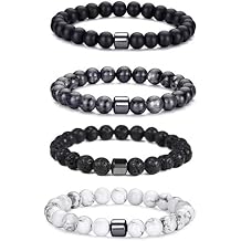 Histone Germanium Lymphatic Detox Bracelet For Women, Natural Stone Beads Layered Lymphatic Drainage Health Energy Healing Bracelets Adjustable Crown Beaded Gift Jewelry
