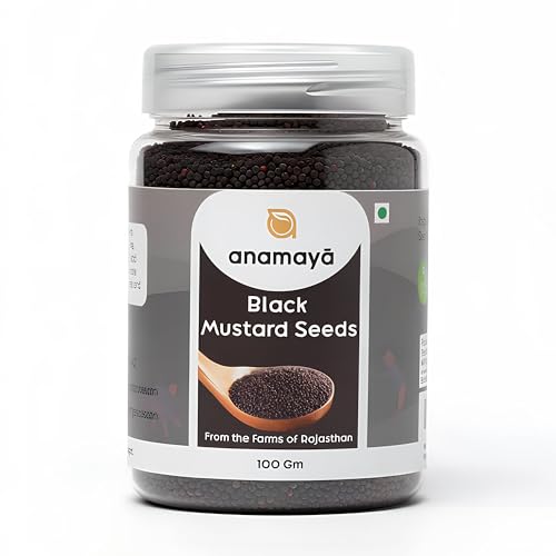 Image of Anamaya Whole Spices family (Black Mustard Seeds)