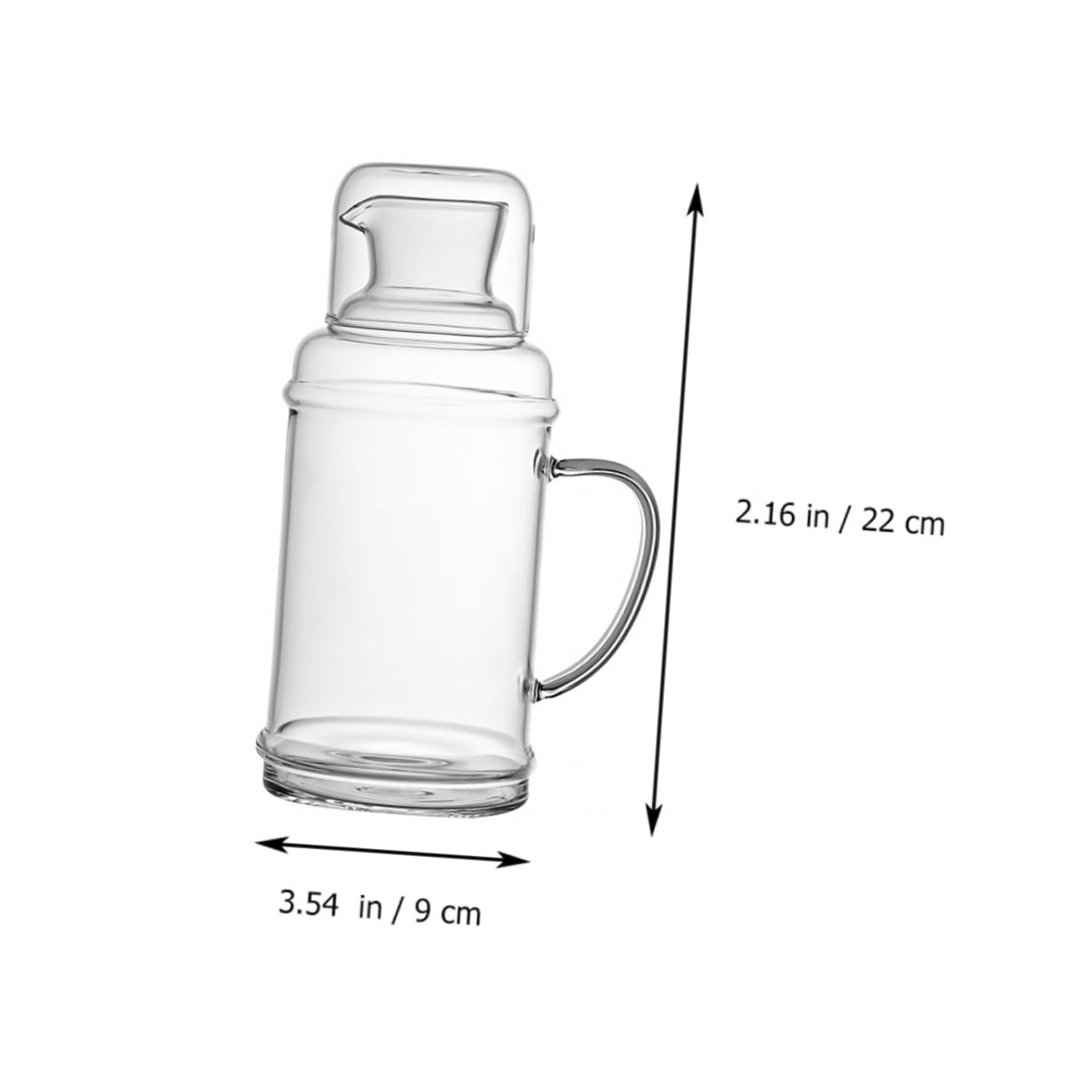 Jarra De Vidrio Resistente Al Calor Hervidor De Agua Para Té Tetera Adecuado Para Familia Para Fiesta Almacenamiento De Bebidas