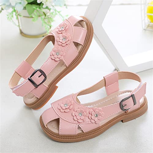 Baby Shoes Flat Sandals Flower Hollow Beach Shoes Fashion Soft Sole Girls Boys Casual Sandals Toddler Dress Up4