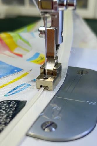 Prensatela para cierre invisible para máquina de coser miniatura 2