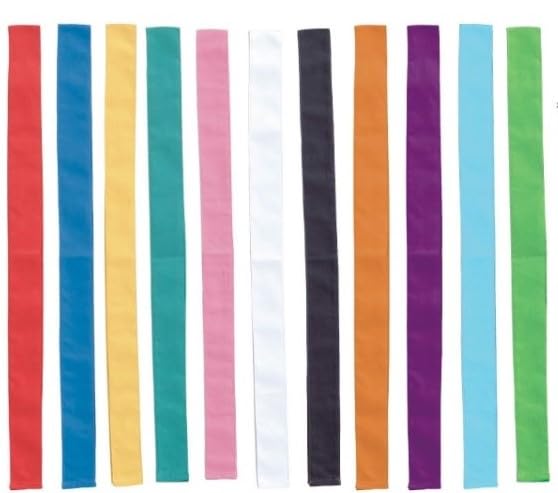 Amazon.co.jp: 運動会用品 はちまき40本セットまとめ買い 幅4cm ×長さ