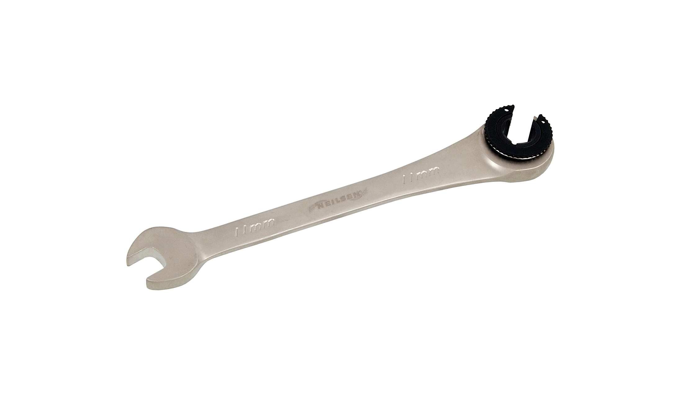 Neilsen Ratchet/Standard Open End Flare Nut Wrench Spanner 11Mm (Genuine Ct4266)