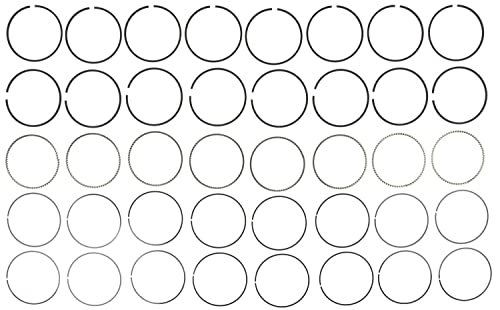 Mahle 41858Cp Engine Piston Ring Set, Oe #TOP28