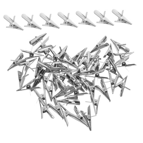 GOOHOCHY 100pcs Christmas Flower Clips Clips for Wreaths Christmas Tree Ornaments Poinsettia Decorations Holiday Decor Strong Grip Versatile Use Easy to Handle