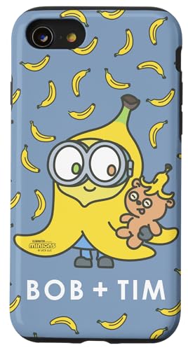 Minions Best Side Bob + Tim Banana Best Coque pour iPhone SE (2020) / 7/8
