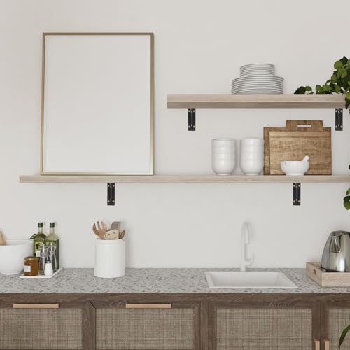 Support étagère pour fixer une table sans perdre d'espace au sol lot de 4 - 7