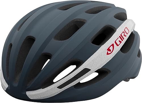 Giro Isode MIPS Cascos de Bicicleta, Hombres, Mat Portaro Grey/White/Red 22, Talla única