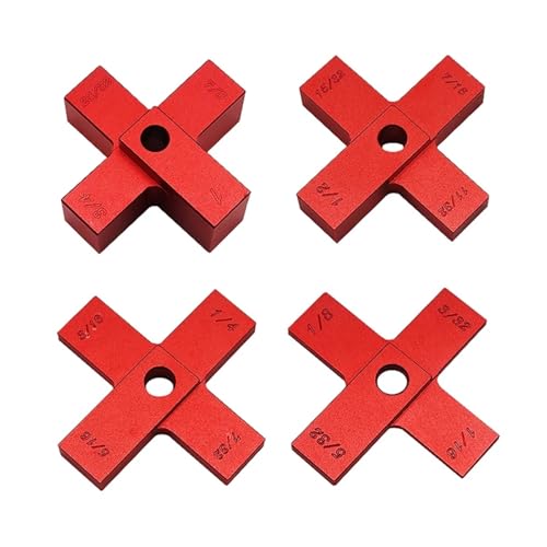 Jauge de hauteur outil mesure croisée aluminium pour atelier gravure