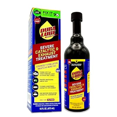 Dura Lube Severe Catalytic and Exhaust Treatment Cleaner Fuel Additive | 16 Fl oz, 2-Pack