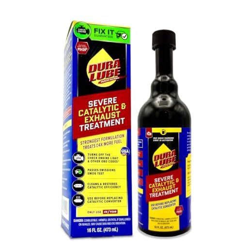 Dura Lube Severe Catalytic and Exhaust Treatment Cleaner Fuel Additive, 16 fl. oz, (PN: HL-402409)