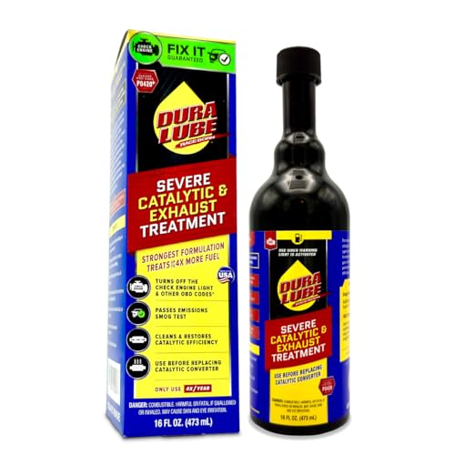 Dura Lube Severe Catalytic and Exhaust Treatment Cleaner Fuel Additive, 16 fl. oz., (PN: HL-402409 PDQ3)