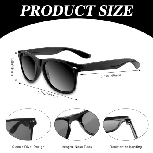 Colorful Party Sunglasses Bulk 20 Packs for Wedding Beach Summer Pool Party Supplies Goodie Bags Stuffers2