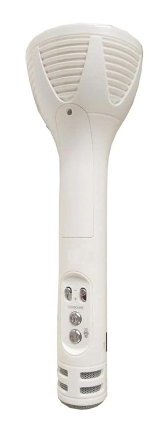 Y2H Bluetooth Karaoke Microphone Portable Handheld Karaoke Mic Speaker for Android/iPhone/PC or All Smartphone White