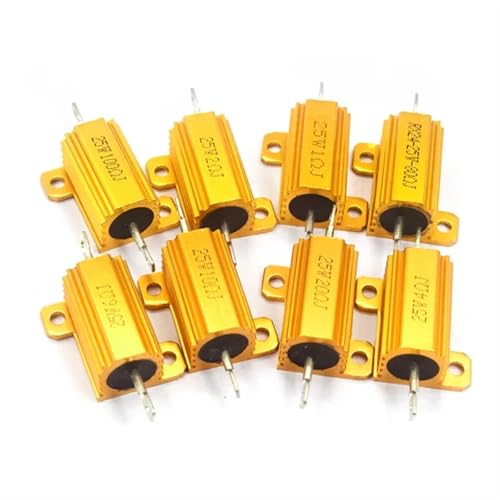 Résistance dorée RX24 10W 30 Ohm en alliage de haute précision COKYIS