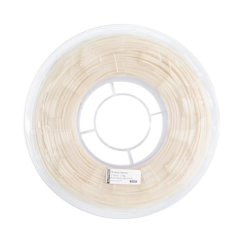 Image of Creality Nylon Filament 1.75mm, 3D Printer Filament, 1.0kg (2.2lbs) Spool, No Warp Enhanced Toughness, Dimensional Accuracy ±0.03mm Printing Filament, for 3D Printers (Nylon)