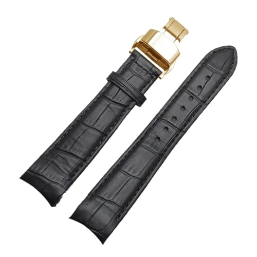 �V�`�Y�� ���U�[�E�H�b�`�X�g���b�v BL8001 BL8001-01A BL8003-05A BL9002 BL9007 9000 �x���g �J�[�u�G���h �E�H�b�`�o���h 20mm 21mm 22mm �Ή�(Black-gold,20mm)
