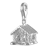  Melina Damen-Charm Anhänger Wetterhaus 925 Sterling Silber 1800714