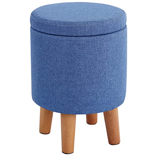 Tabouret à langer rond 32cm pour optimiser les petits salons