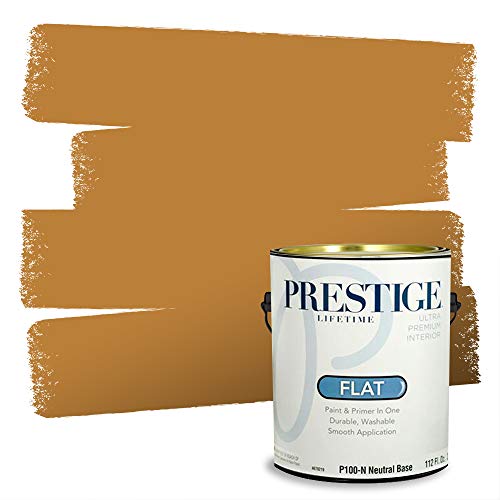 PRESTIGE Paints Interior Paint and Primer In One, 1-Gallon, Flat,