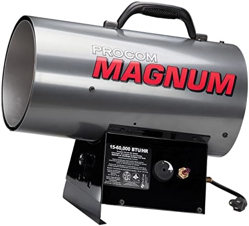 ProCom Magnum Forced Air Propane Heater - 60, 000 Btu, model# PCFA60V