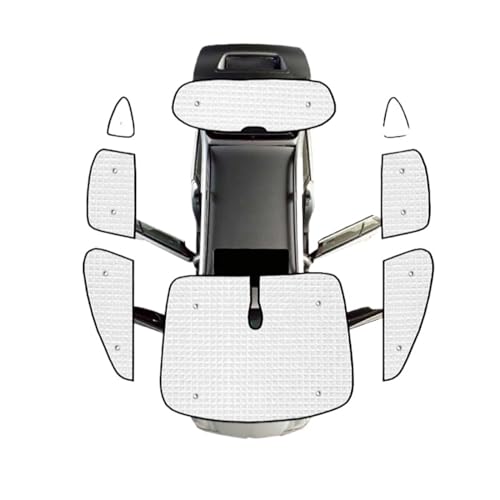 Protection solaire pour pare-brise et lunette arrière Peugeot 3008 T8 contre la surchauffe