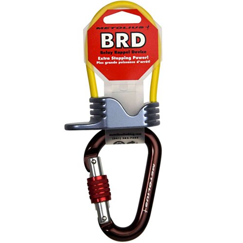 Metolius Belay Rappel Device With Element Carabiner Belay & descent