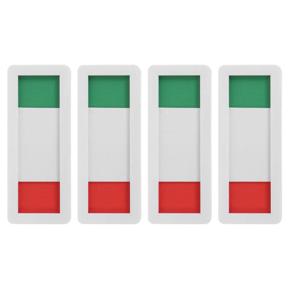Amazon.com : MAGICLULU 4pcs Privacy Sign Vacant Occupied Sign Red Green ...