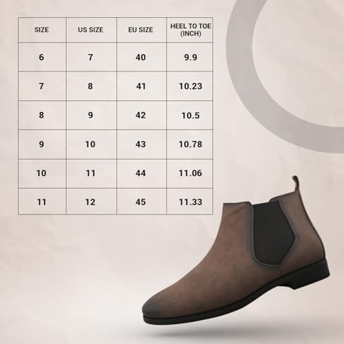 Image of STANPHORD Men Glossy Chelsea Ankle Boots | PU Slip-On Block Heel | Casual Party Office Outdoor Wear (TPSG 9536)