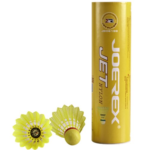 Joerex Nylon Shuttlecocks (6 Pcs) Jbd6198 @Fs