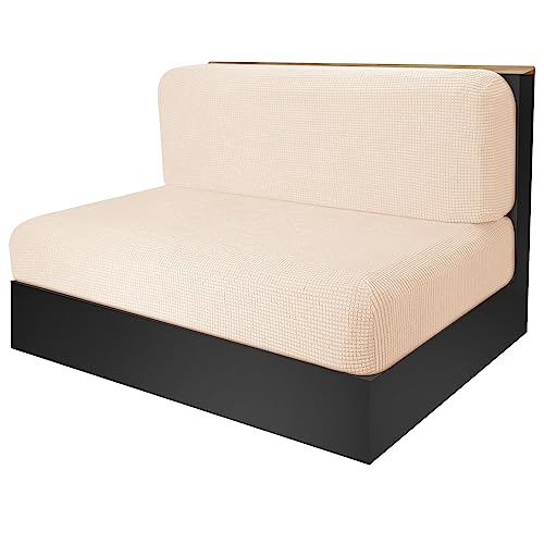 RunNico RV Dinette Cushion Covers-Elastic Camper Cushion Sli...