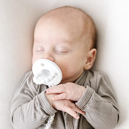 Image of Ryan & Rose Cutie PAT Pacifier Teether (Stage 2, White)