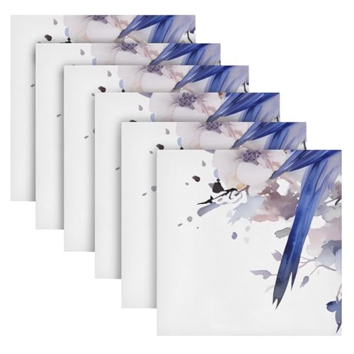 Servilletas de Tela Bird Multicolor Pack 6 miniatura 2