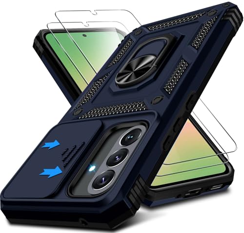 Kameraschutz Handyhülle für Samsung Galaxy Hülle mit schutzfolie*2