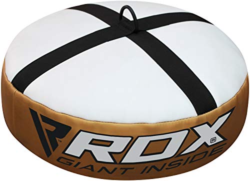 RDX Double End Anchor Bag for Boxing Training, Heavy Duty Floor Punching Bag, Great for Punching, MMA, Kickboxing, Muay Thai, Karate, BJJ and Taekwondo