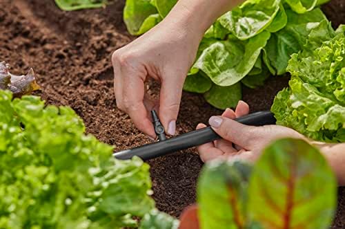 Gardena System Micro-Drip łącznik 4,6 mm (3/16 cala): Akcesoria do połączenia rur rozprowadzających i kroplujących, do przedłużania rur, z techniką połączeniową Easy & Flexible (13213-20)