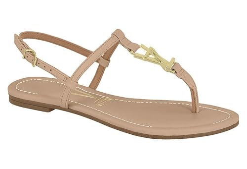 Rasteira Casual,Vizzano,Feminino, BEGE,37