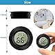 ZHITING Hygrometer Innen Mini LED Digtal Temperature Luftfeuchtigkeitsmesser für Basement, babyroom, Home, Office, -50℃ ~+70℃