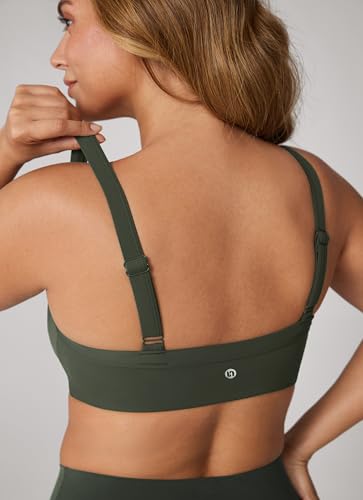 Image of UNISSU Hugcurve Adjustable Sports Bra Square Neck Wireless Padded Yoga Workout Tops