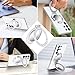 Finger Ring Stand Grip,Luxury Glitter Diamond Universal Metal Ring Kickstand with Mirror for iPhone 17/16/15/14/13 Pro Max, Galaxy S25/S24/S23/S22 Ultra,Ring Grip Holder for All Smartphone(Silver)