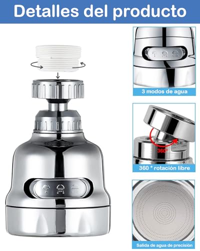 Regadera para llave de fregadero 30 Imagen adicional