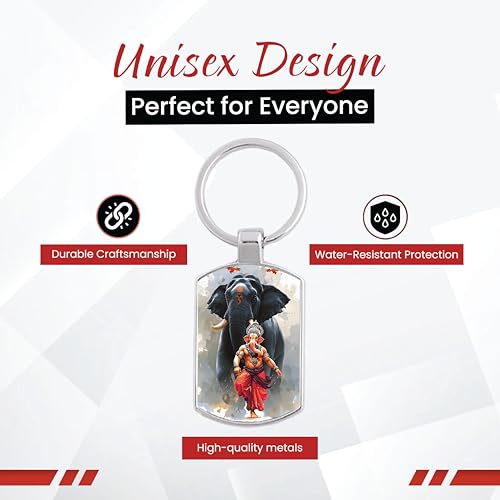 Image of Premium Printed Metal Keychain for Men & Women | High-Definition Artwork Print | Durable Key Ring for Car, Bike, Home & Office Keys | Stylish Decorative Key Holder Gift