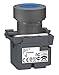 Telemecanique/Schneider Electric - ZB5RTA6 - Plastic Push Button with Transmitter, Momentary, Blue