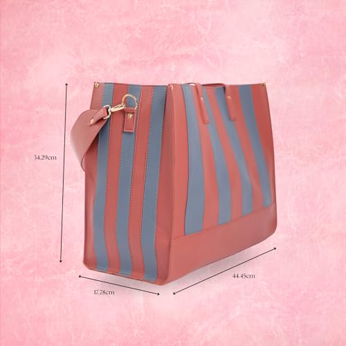 Image of JENN Weekender Tote Bag - Stylish and Durable Travel Tote for Women | Large Capacity Handbag for Short Trips, Getaways, Gym, or Daily Commute