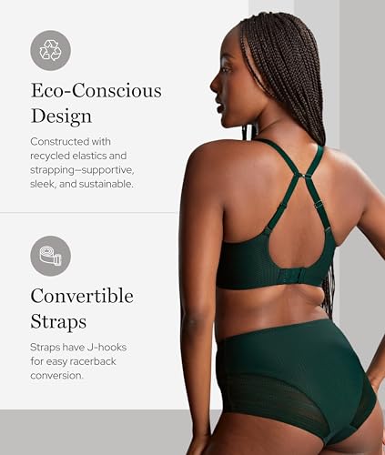 Panache Women's Serene Underwire Stretch Lace Side Support Bra | Full Cup, Supportive Fit & Racerback Option3