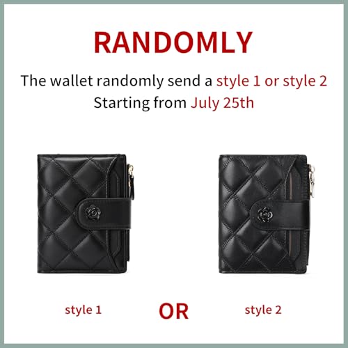 Small Wallets for Women Leather Bifold Wallet Women RFID Blocking Purse Credit Card Holder with 15 Card Slots and ID Window Coin Pocket2